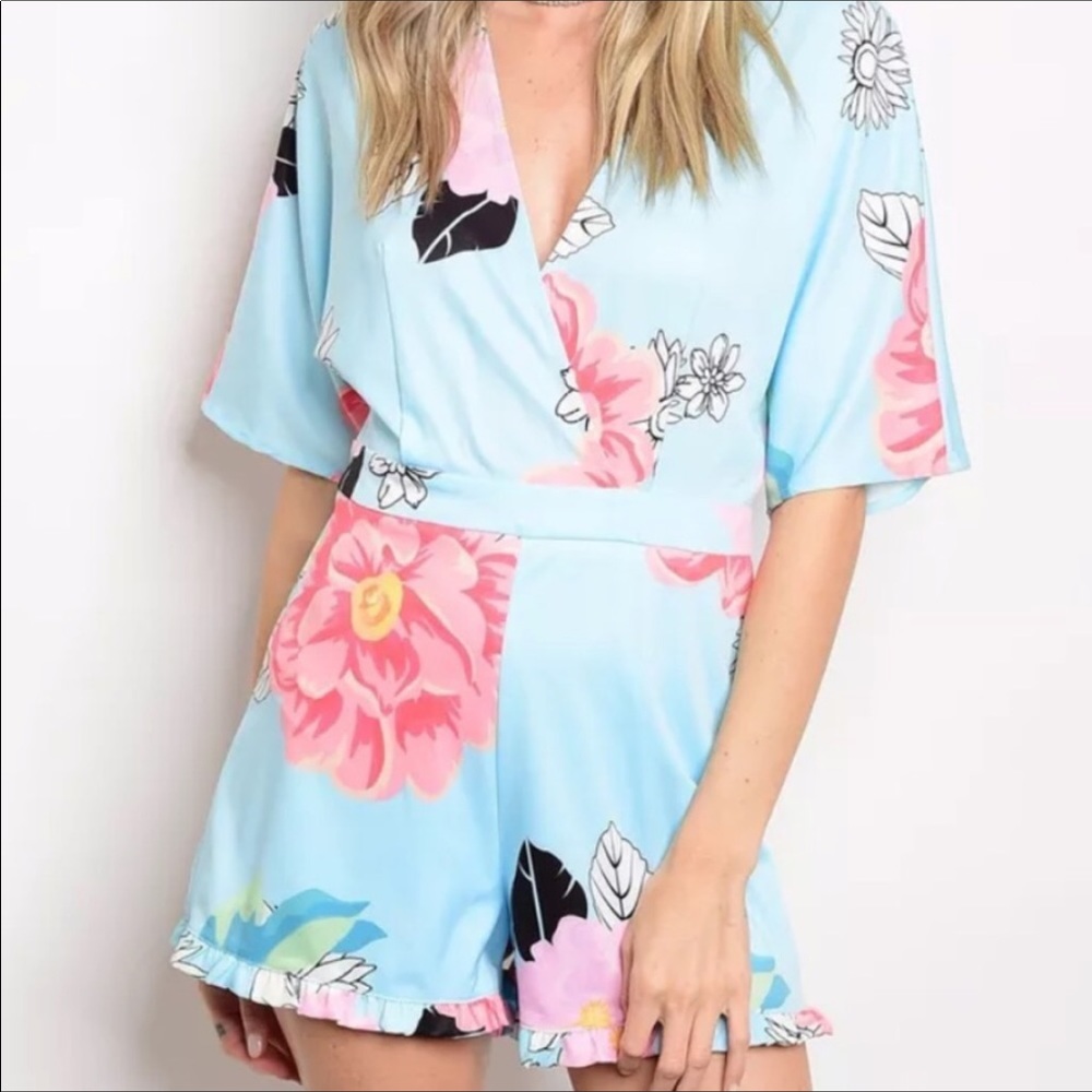 Darlin Floral romper.